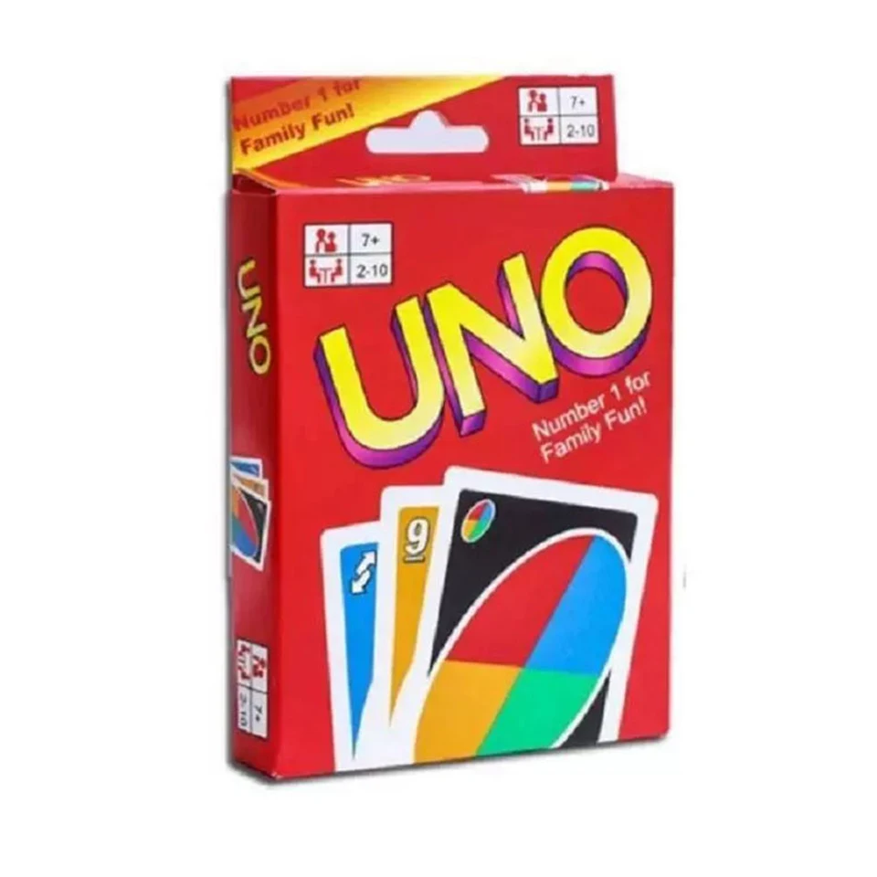 UNO Wild Version Red Family Card Game Travel-Friendly Makes a Great Game for 7 Year Olds and Up toy