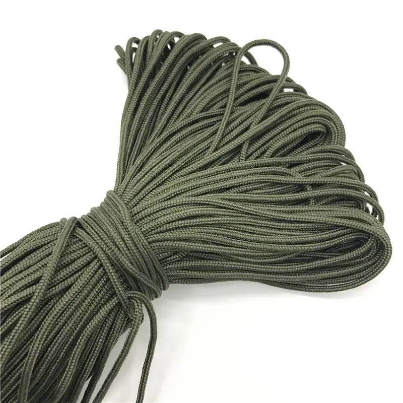 10-Yard Durable Parachute Cord - 2mm Solid Lanyard Rope for Climbing, Camping, and Survival