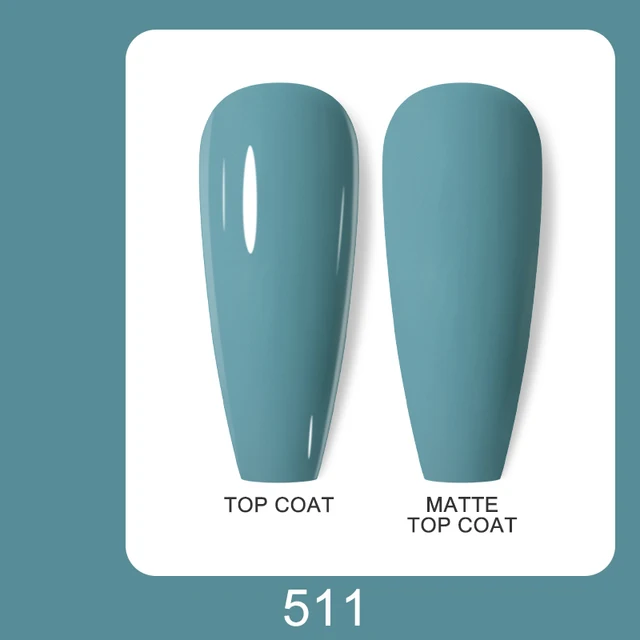 Arte Clavo 15ml Brown Coffee Color UV Gel For Nail Gel Nail Polish Varnish Hybrid Glitter Decoration Base Top Coat Set 511