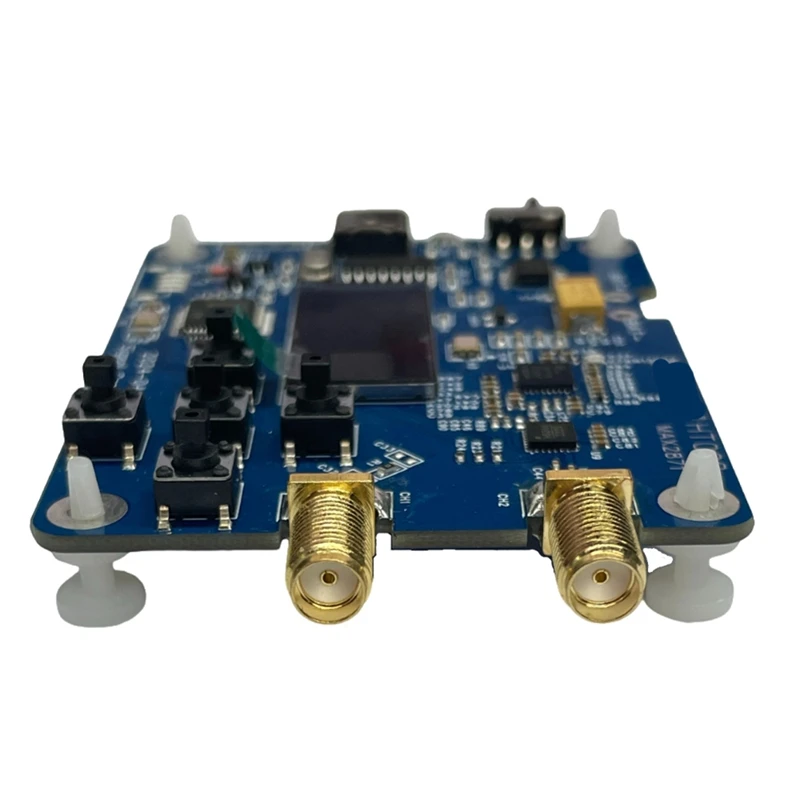 HT008 MAX2871 Signal Source 23.5-6000Mhz RF Module Consists Of Serial Control CH2 Support -25Db Power Regulation Upgrade