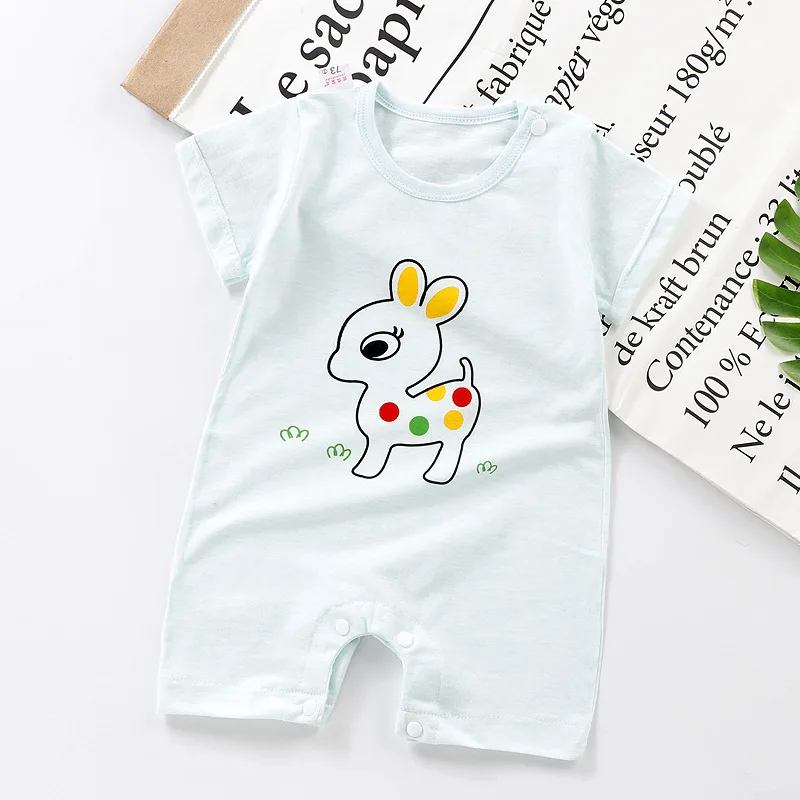 Baby Rompers Infant Toddler Bodysuit Cotton Newborn Baby Boys Girls Pajamas Thin Cartoon Baby Clothes Wholesale best Baby Bodysuits