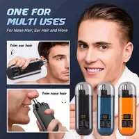 Xiaomi Electric Nose Hair Trimmer Mini Rechargeable Waterproof Ear Eyebrow Beard Powerful Scissor for Men Women Painless Razor 2