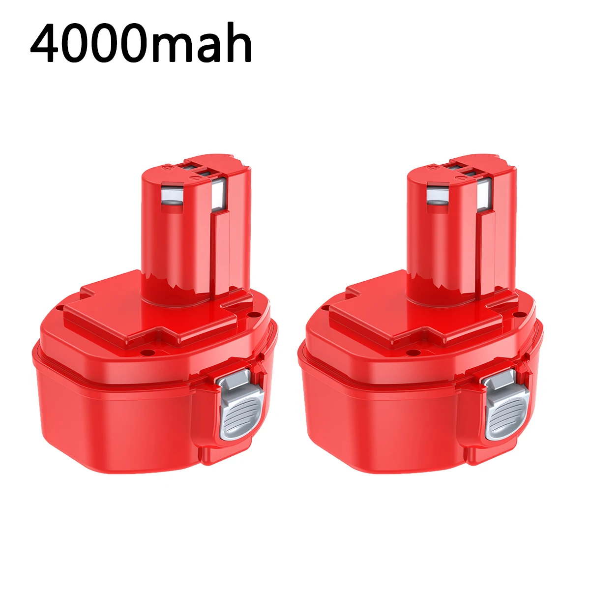 2-Pack 14.4V 4800mAh NiMH Replacement Batteries For Makita 1420, 1422, 1433, 1434, 1435, 1435F Tools 8 thumbnail image