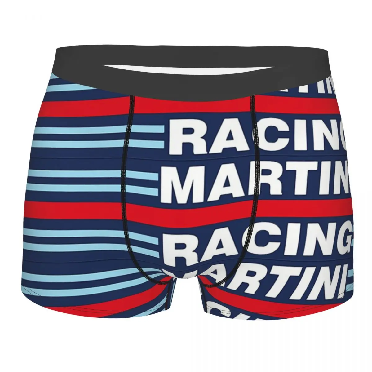 

Martini Racing Stripe Man's Boxer Briefs Car Racing Highly Breathable Underpants High Quality Print Shorts Gift Idea