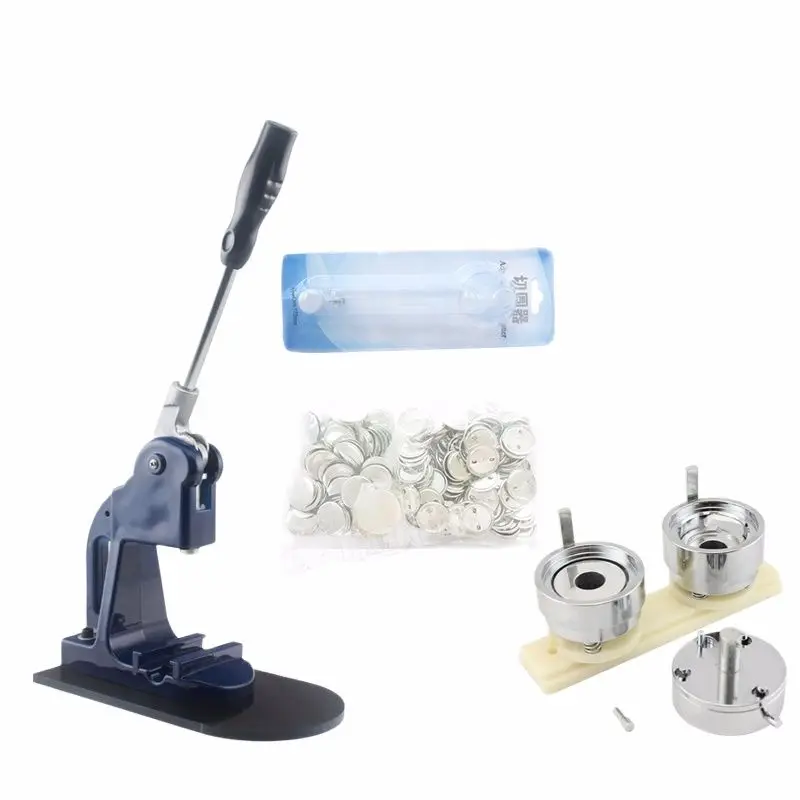 

Classical 50mm Badge Press Machine + 50mm Acrylic Circle Cutter + 500sets 50mm Badge material