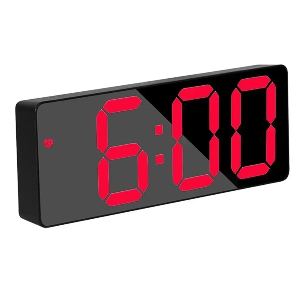 Smart Electronic Clock with Bright Display, Voice Control, and Multifunctional Features