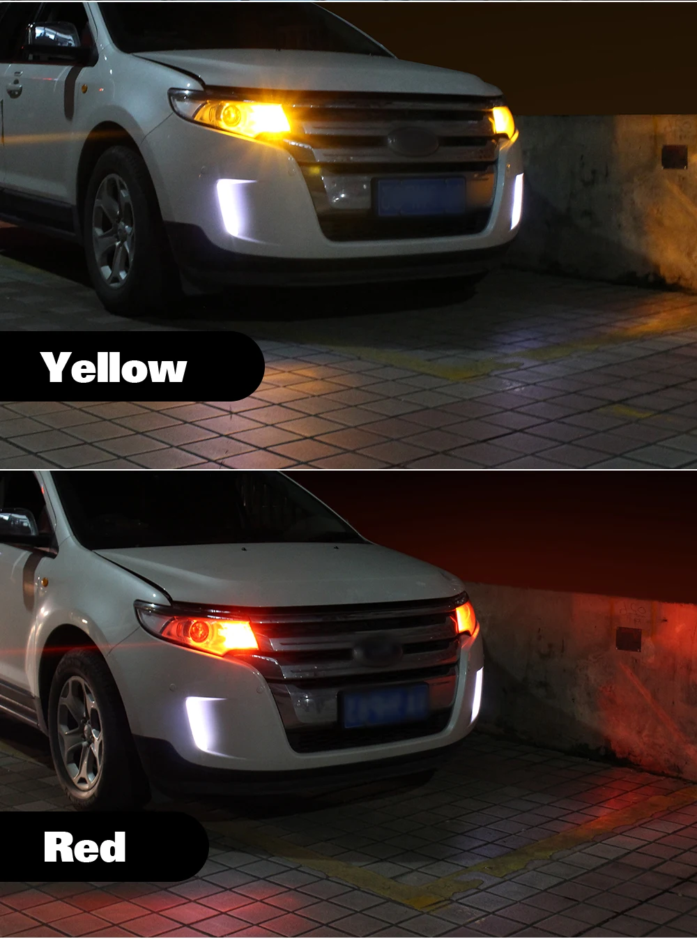 2 stücke Dual Modus LED Blinker + Tagfahrlicht DRL PY21W BAU15S 7507 BA15S P21W 7506 WY21W 7440A T20 3156 P27W T25 – Detail 8