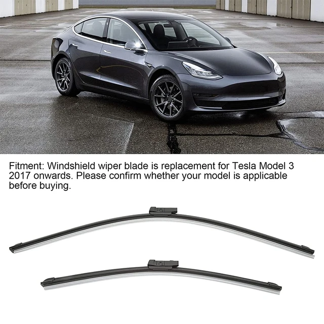 High Quality New For Tesla model3 Left/Right Windshield Wiper Blade Front  107673000B 107673100A 1076731-00-A car accessories - AliExpress