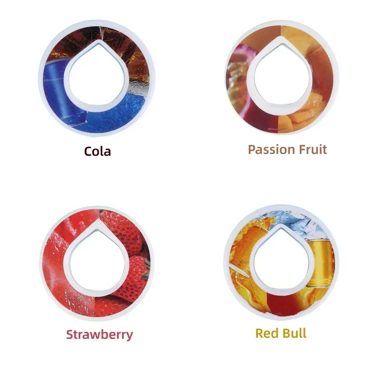 Pods 4pcs Flavoured Cherry Cola Watermelon Peach Blueberry Strawberry Pods 0 Sugar Used in Airup Bottle with Flavours A PACK