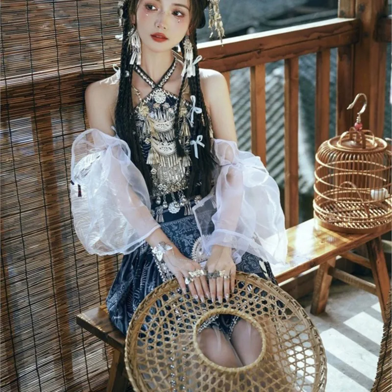 

Han Clothing Female Dai Exotic Miao Jiang Girl Hani Minority New