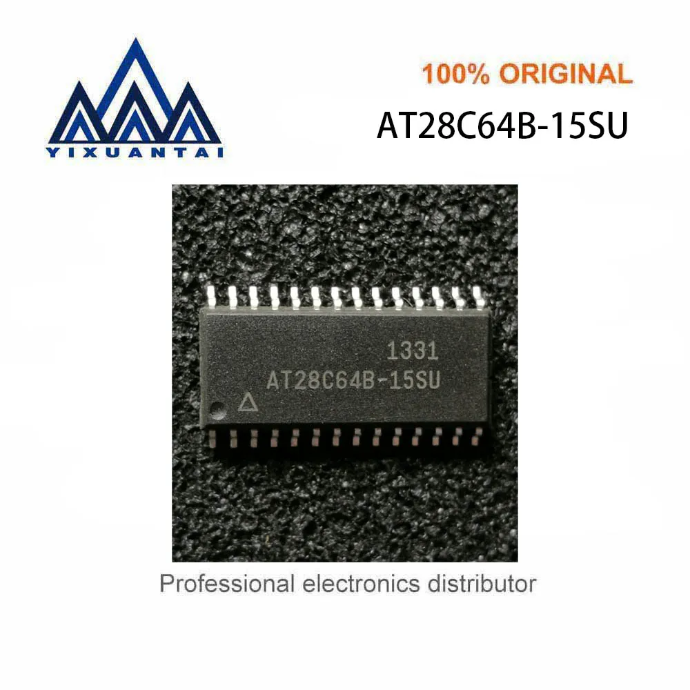 

5pcs/Lot AT28C64B-15SU AT28C64B-15SU-T 【IC EEPROM 64KBIT PARALLEL 28-SOIC】 new and original in stock