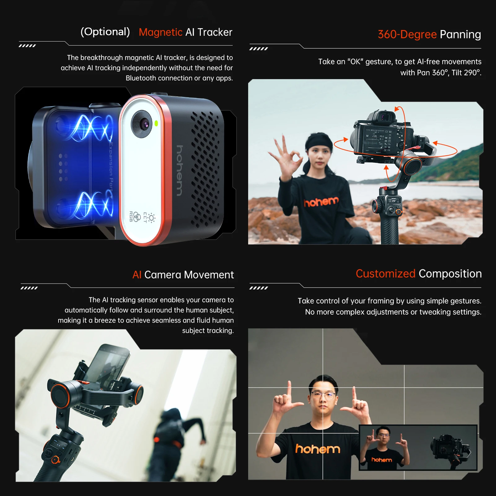 hohem iSteady MT2 Kit 3-Axis Camera Stabilizer Gimbal Stabilizer 