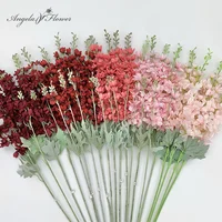 Artificial Delphinium Grass Artificial Flower Branch Home Decoration Wedding Floral Materials Banquet Event Prop A4372 3