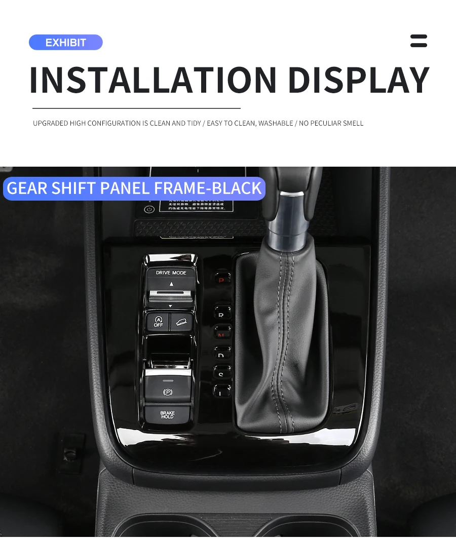 Auto schalthebel rahmen Trim Für Honda CRV 2023 2024 CR-V 6th LHD Getriebe Shift Panel Schalthebel Abdeckung Inter dekorative Zubehör – Detail 7
