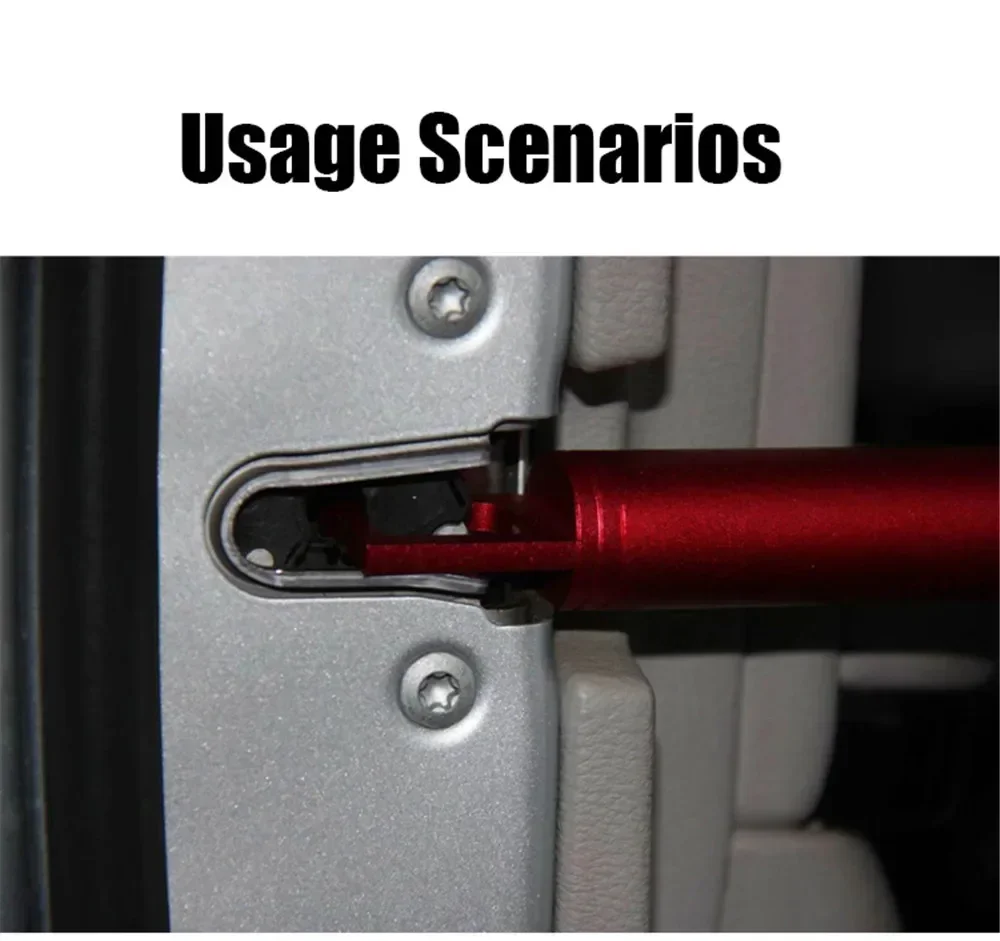 Description Picture 3 of item2024 Support Rod for Car Polishing 32-48cm Retractable Aluminum Crowbars Holding Vehicle Trunk Lid Door Fixing Tools Support