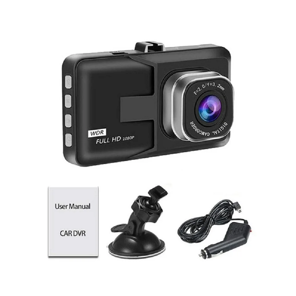 XUSHIDZ NUOVA Dash Camera HD 1080P con registrazione in loop, DVR per auto, videoregistratore per veicoli, visione notturna, monitoraggio parcheggio 24 ore su 24_voghion.com