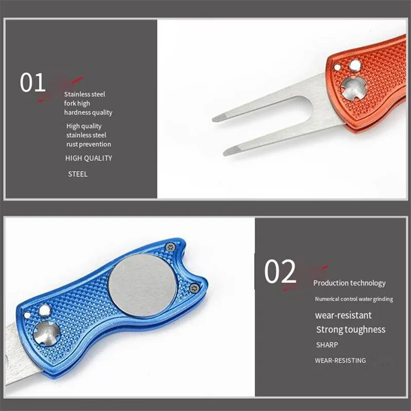 Foldable Golf Divot Tool (1/2pcs) 5