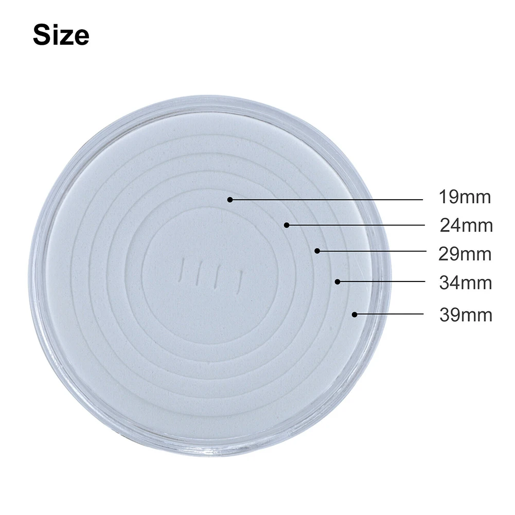 Coin Holder Capsules 20Pcs 46mm 19/24/29/34/39MM Transparent Round