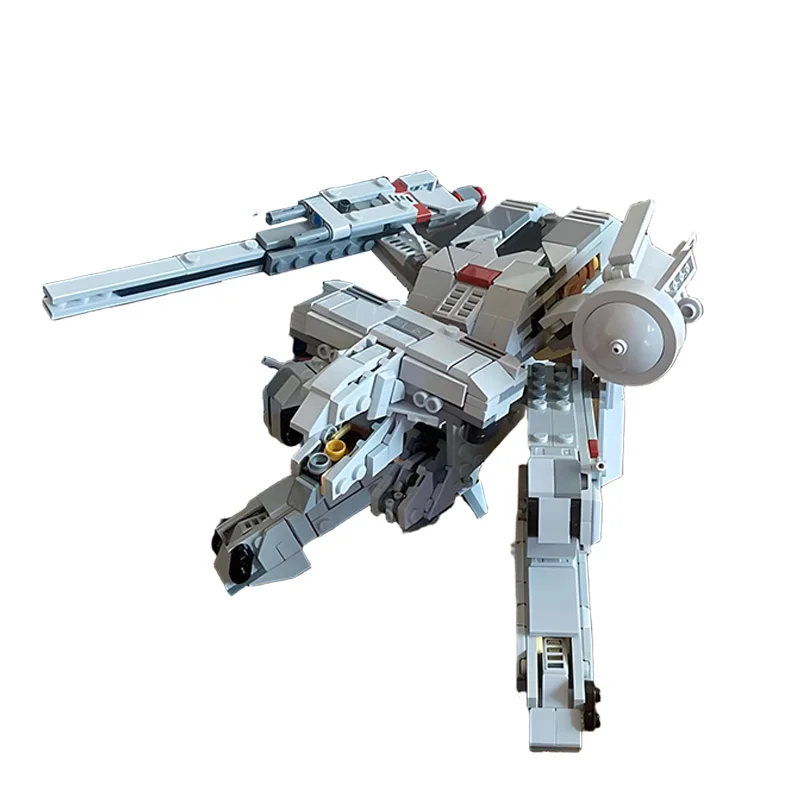 NEW 582PCS Metal Gear Rex Building Blocks Model DIY MOC Icons