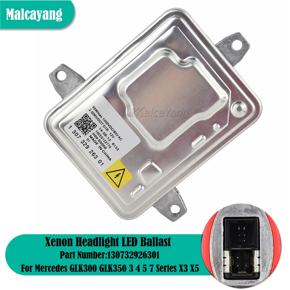 

D1S D1R 130732926301 ксеноновый балластный модуль управления для 2013-2014 Mercedes GLK300 GLK350 3 4 5 7 серии