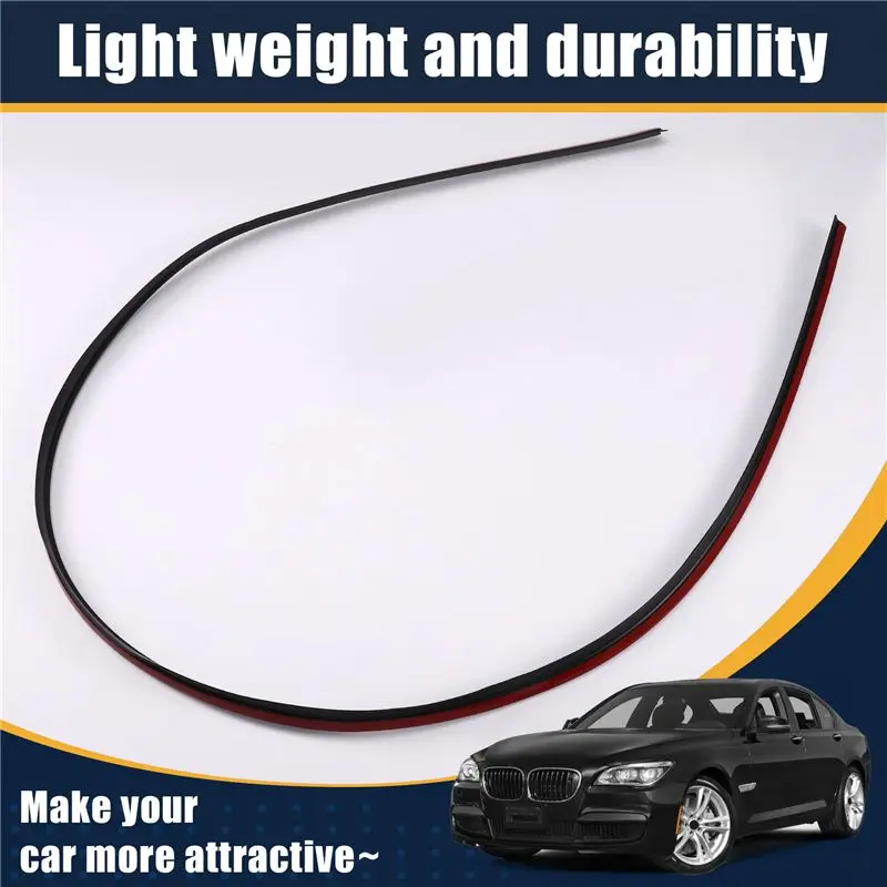 BMW 7 시리즈 F01 F02 F04 2008-2015용 자동차 앞유리 상단 몰딩 트림 51317184565