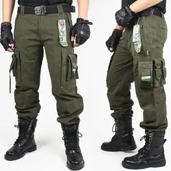 Men's Fashion Work Pants Outdoor Wear-resistant Mountaineering Trousers Work Clothes Street Fashion Cargo Pants Joggers