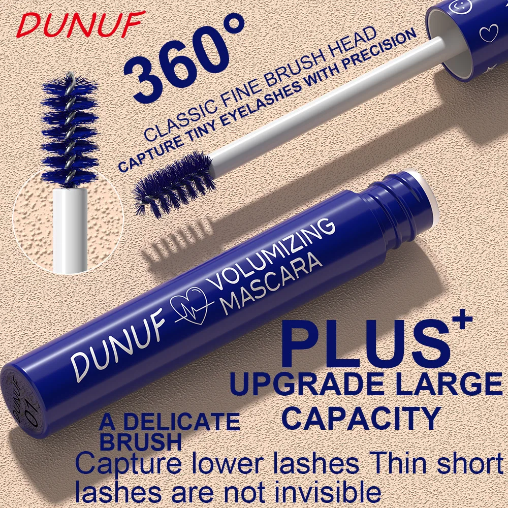 Description Picture 5 of itemPurple Green Eyelashes Mascara Christmas Stage Makeup Colored Mascara Cream Blue White Lasting Waterproof Curling Eyelashes