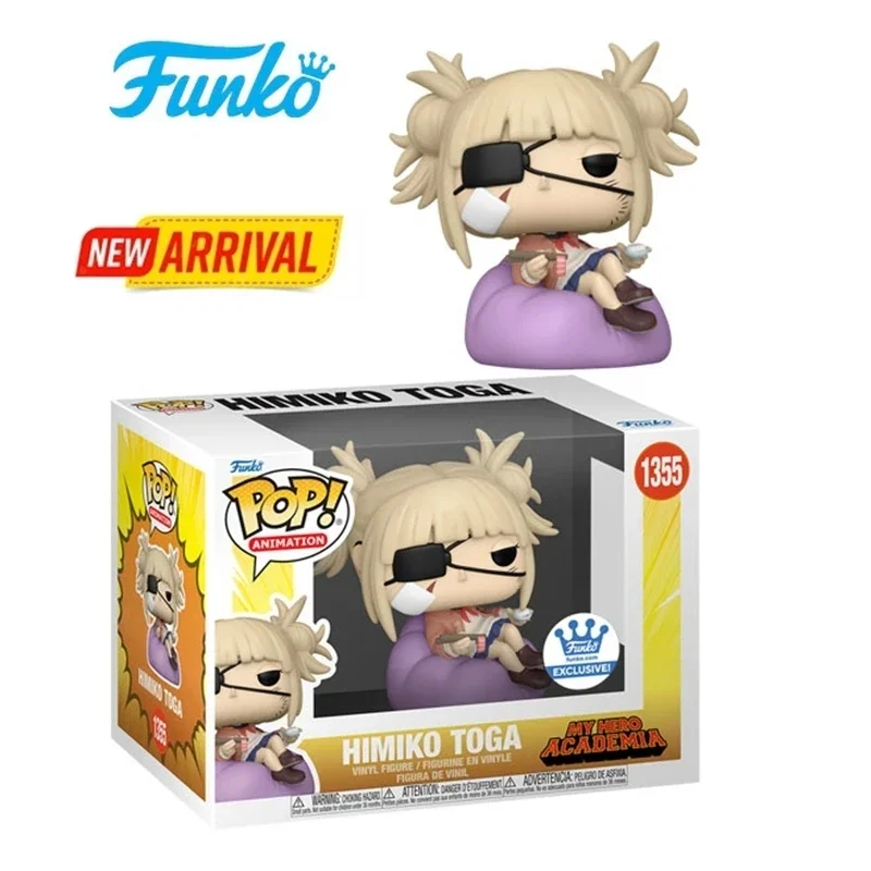 thumbnail image 5 of Recién llegado Funko POP My Hero Academia HIMIKO TOGA #1355 Figura de acción Juguetes Colección Vinly Modelo Regalo para niños, 5 of 5
