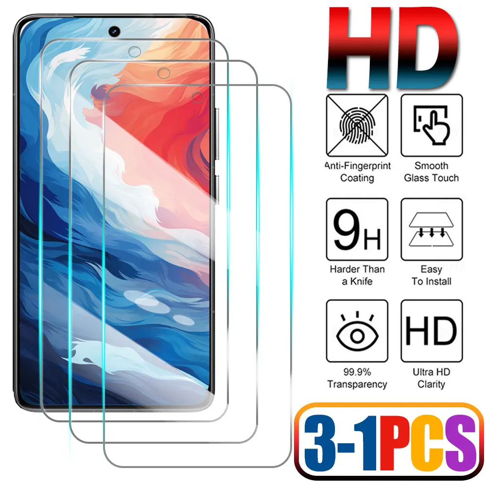 1-3Pcs Gehärtetes Glas Screen Protector Für Samsung Galaxy A03 Core A13 4G A23 A33 A73 A04S a54 5G A05 A55 Volle Abdeckung Glas Film – Detail 1