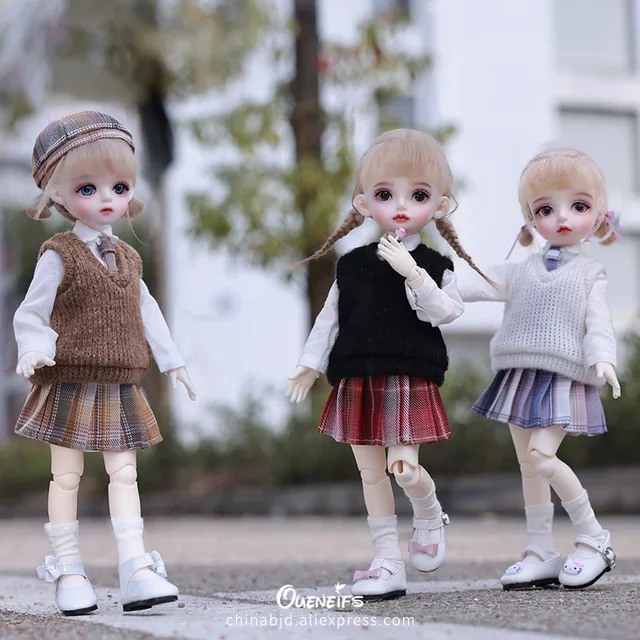 Shuga Fairy Liss & Rita & Ayane 1/6 BJD Doll Anime Figure Resin Toys for Kids Surprise Gift for Girls Birthday Cute YOSD Doll 4