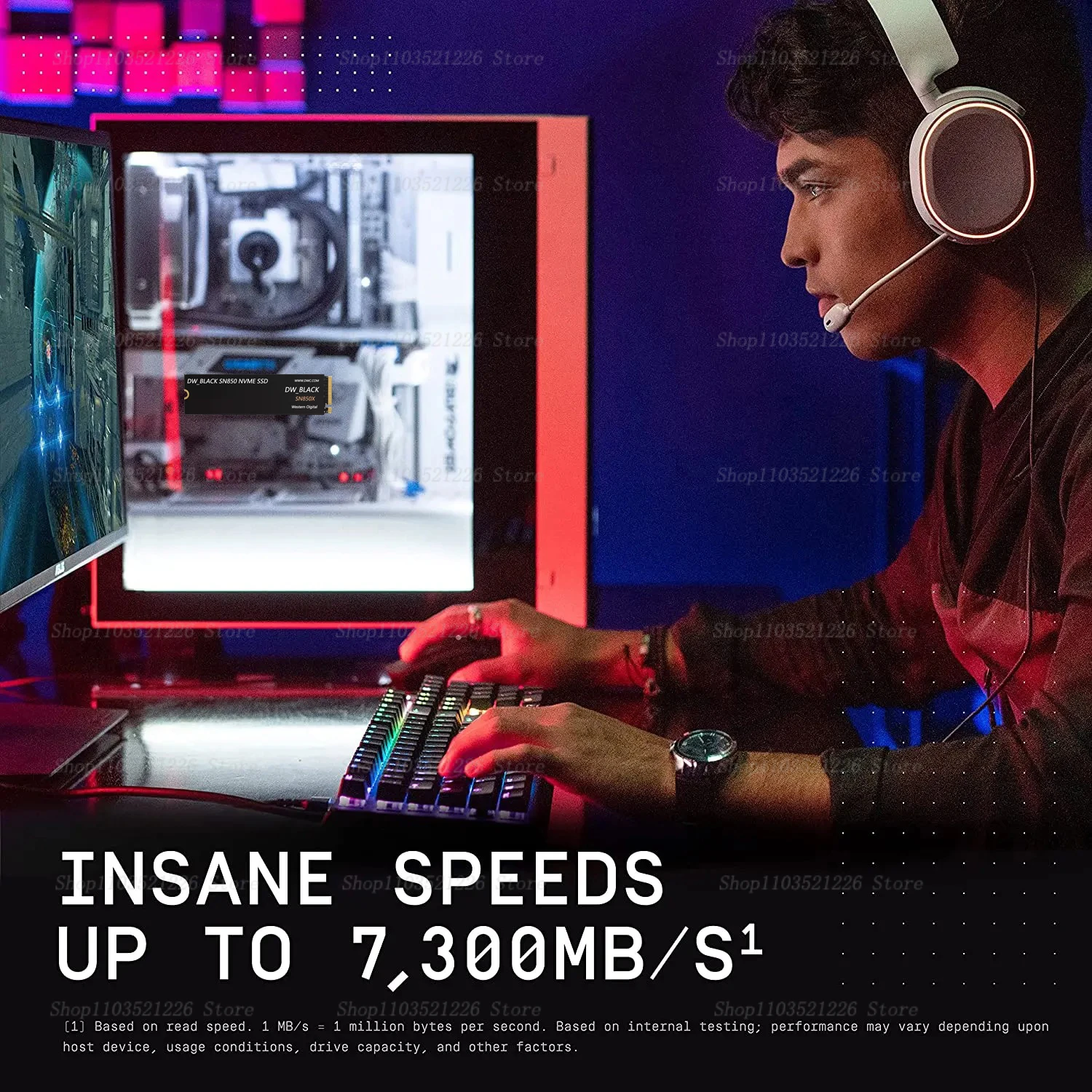   WD SN850X SSD ϵ ̺, M2 NVME ̽, Ʈ ũž PS5   ָ Ʈ ϵ ̺, 4TB, 1TB