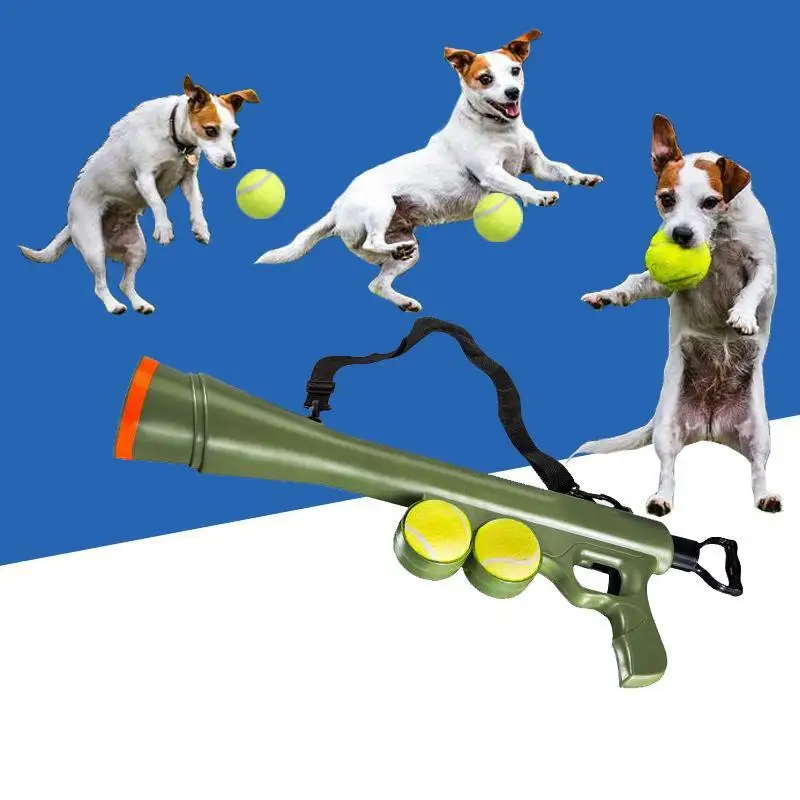 Automatic Tennis Ball Launcher Large Dogs Automatic Tennis Ball