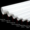 1~2PCS O.D 16/20/25/32/40/50/60/70mm Milk White/Frosting Acrylic Tube Aquarium Fish Tank Accessories Garden Irrigation Fittings 2