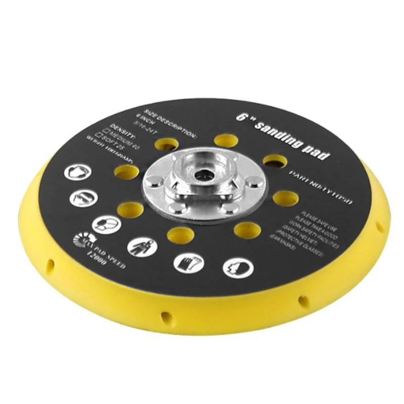 6Inch 150mm 17 Holes Sander Backing Pad for Makita/BO6030/BO6040 for