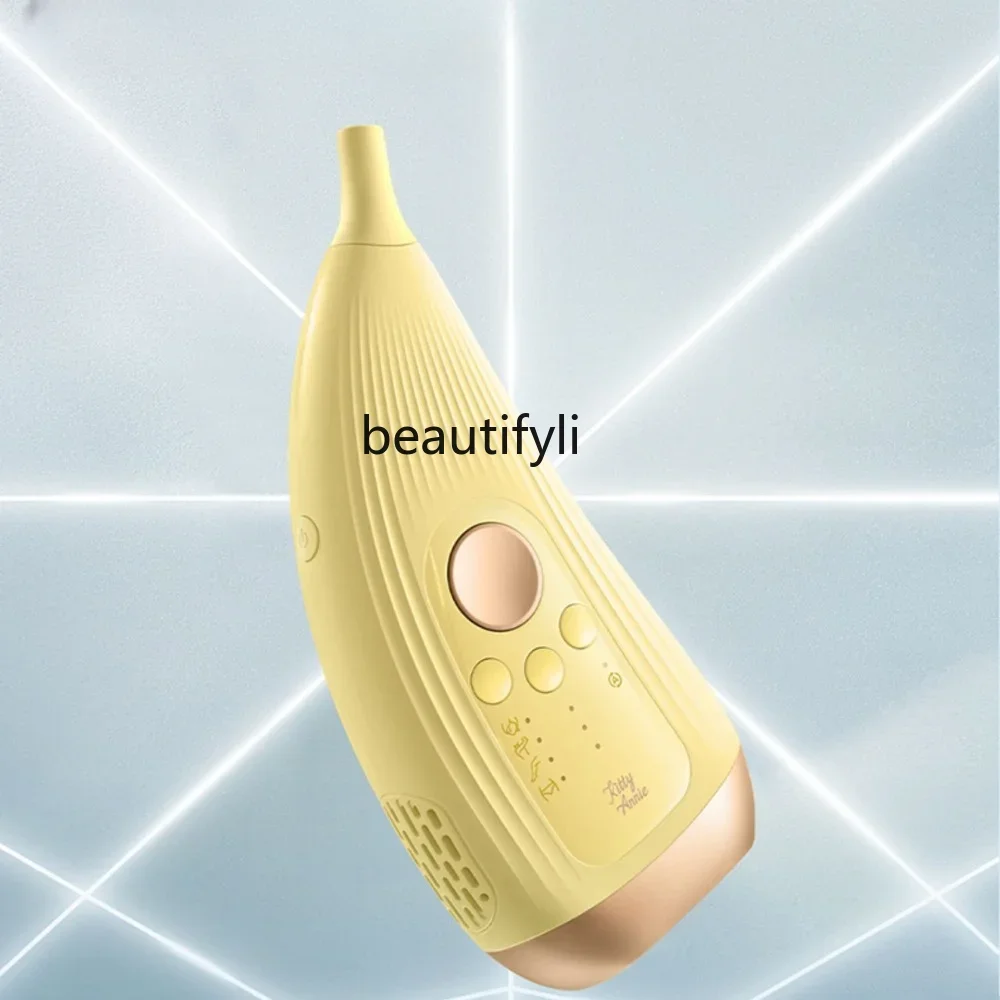 

yj Small Horn Household Hair Removal Device Whole Body Lip Hair Laser Hair Removal Shaving Painless Skin Rejuvenation