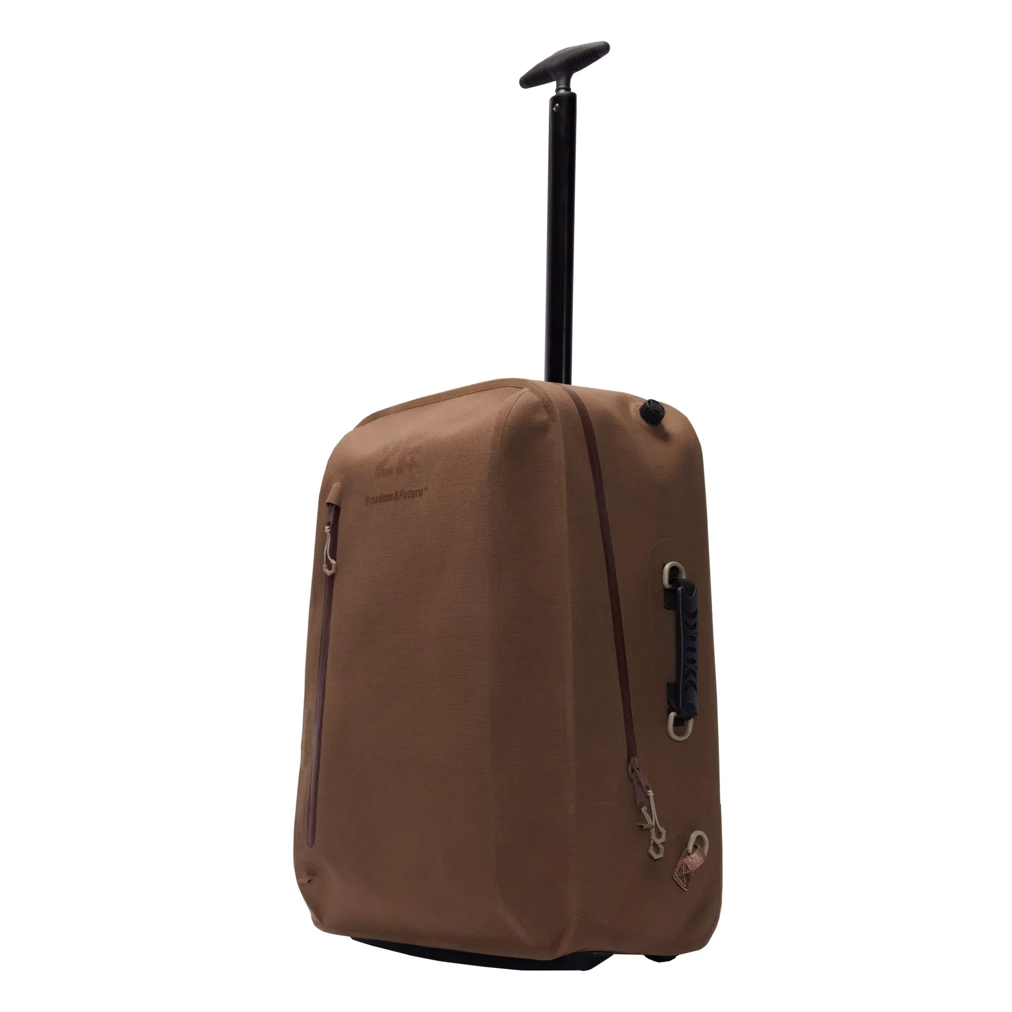 

WHITE FISHTAIL/Backpack Oxford Spinning Expandable Large Capacity Trolley Case Outdoor Fashion Duffel Bag