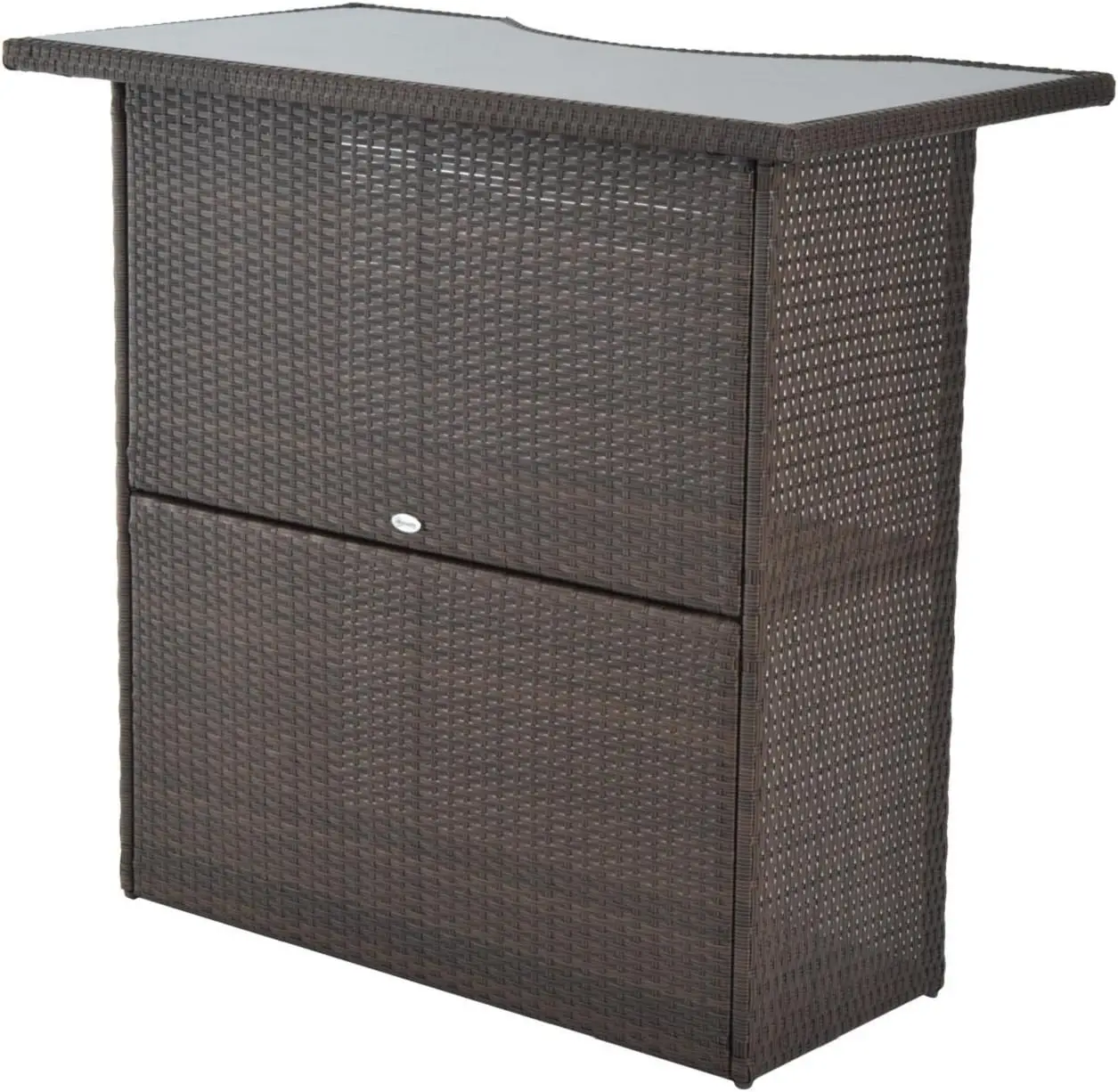 5 Pcs Rattan Outdoor Bar Set 4