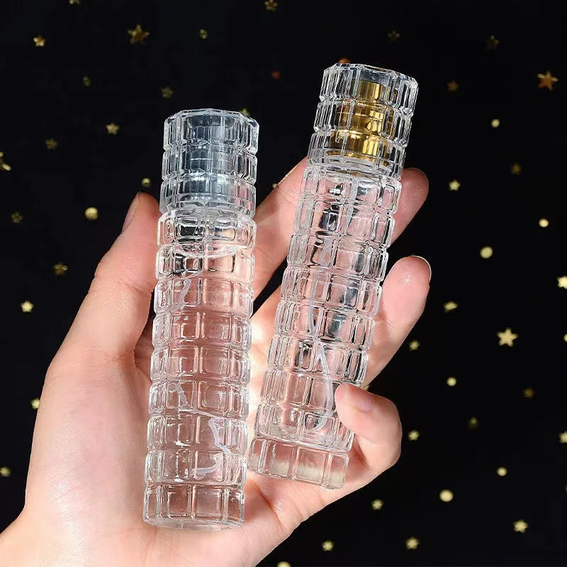 미스트 스프레이 유리 병 30ml 유리 두꺼운 바닥 실린더 스프레이 향수병 빈 화장품 용기, 도매
