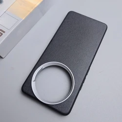 Luxury PU Silicone Shockproof Phone Back Cover - Fashionable and Protective Case for Realme 14 Pro (Black)