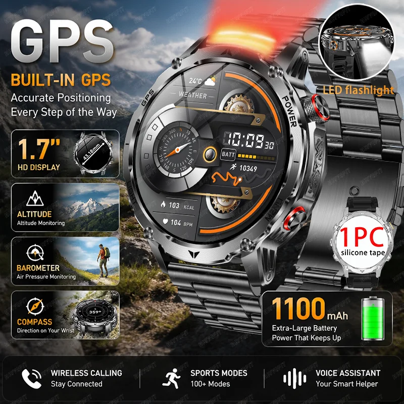 Black Steel Strap