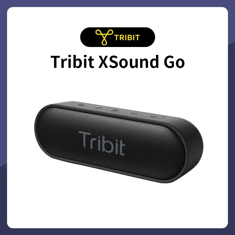 Tribit xsound goポータブルBluetoothスピーカーipx7防水低音24時間