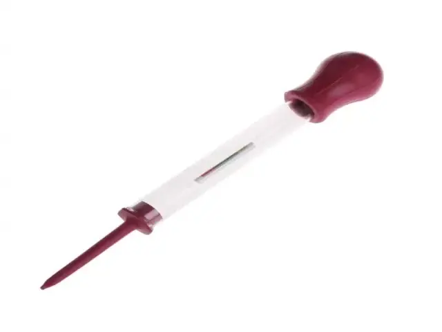 2-teiliges Aräometer Set - Batterie Dichtemesser 1.100-1.300