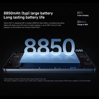 Tablette Xiaomi Pad 7 Version Globale, Processeur Snapdragon 7+ Gen 3 Octa-core, Batterie 8850mAh, Appareil Photo 13MP, Écran 11.2" 3.2K 144Hz 5
