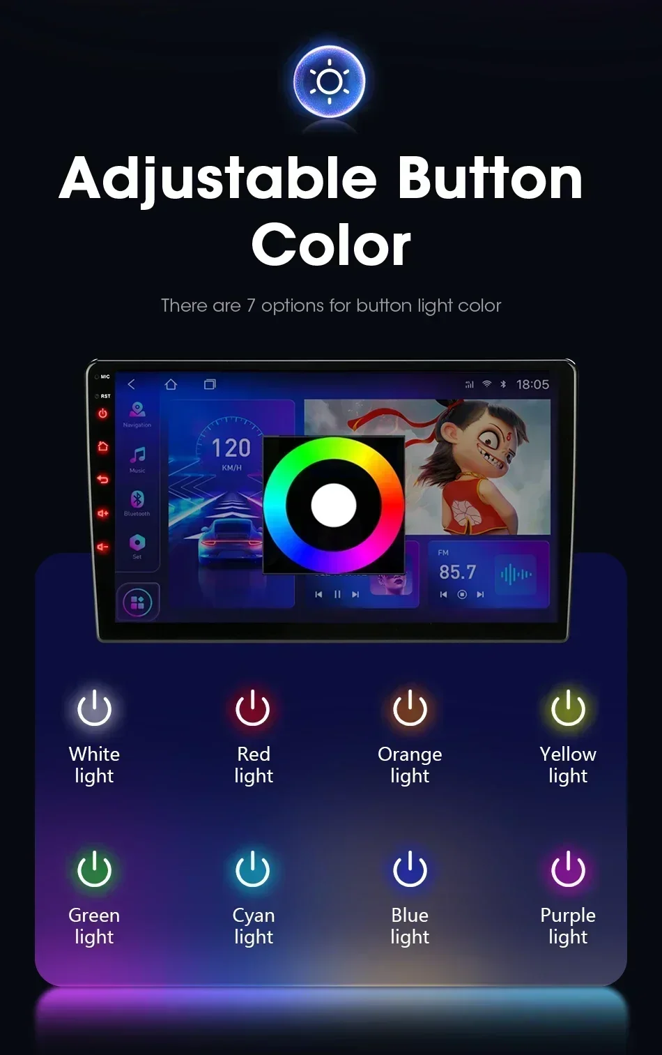 Drahtlose Carplay 2Din Android Auto Radio für Volkswagen VW Golf 7 2013-2017 Multimedia Player Stereo Navigation GPS DVD kopf Einheit – Detail 18