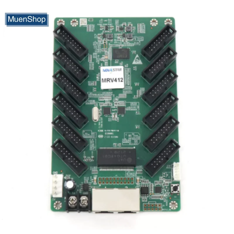 

Novastar MRV412 полный цвет фотография карта приема 12 портов HUB75E интерфейс 512x51 2 пикселя контроллер