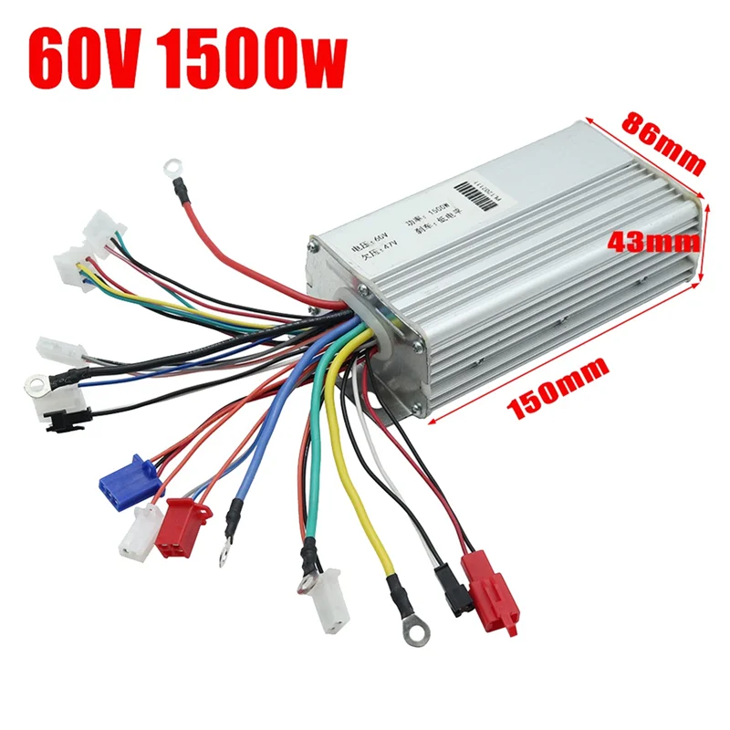 ABAN 60V 1500W 컨트롤러 사인파 CITYCOCO 전기 오토바이 와이드 타이어 전기 오토바이 액세서리