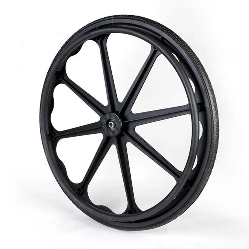 ALWAYSME 22 inches Rear Wheel With Hand Trim Grip For Wheelchairs,Walkers 5