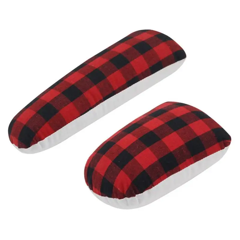 

Red Ironing Mat Collar Cuffs Trouser Legs Pressing Tools Heat Insulation Pad Tailor's Ham ClothingTailors Ham And Seam Roll Set