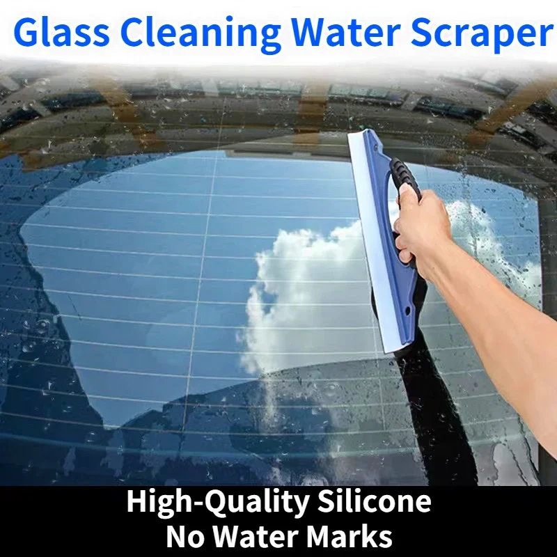 Car Silicone Wiper Board Window Cleaner Scraper Cleaning Accessories