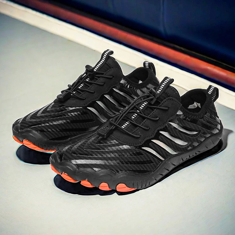 Quick-Drying Wading and River Tracing Shoes for Men and Women Couples - Breathable, Non-Slip, Suitable for Beach, Surfing, Yoga and Outdoor Activities, Fishing, Wading, Fitness, Suitable for Men and Women, Summer Beach Walking